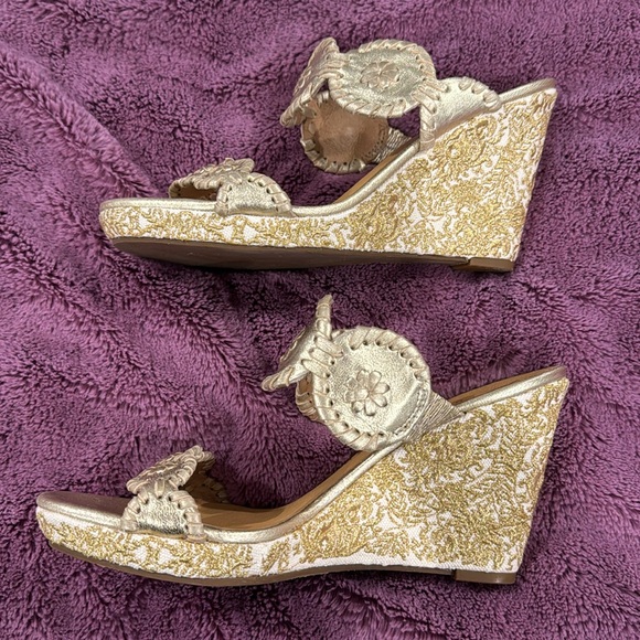 ☀️JACK RODGER WEDGES SIZE 6.5💕 - Picture 2 of 2